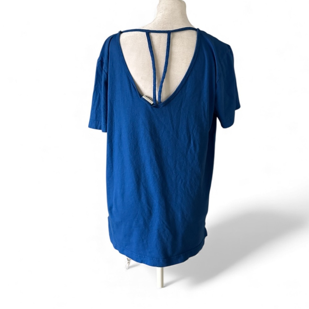 PINK Victoria's Secret Blue Short Sleeve Tee - Picture 4 of 7
